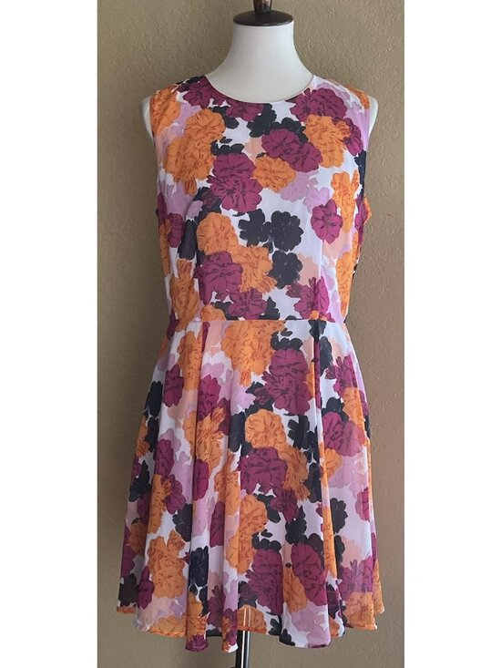 Maison Jules Dresses & Skirts - Maison Jules Fit & Flare Cocktail Dress Large Sleeveless